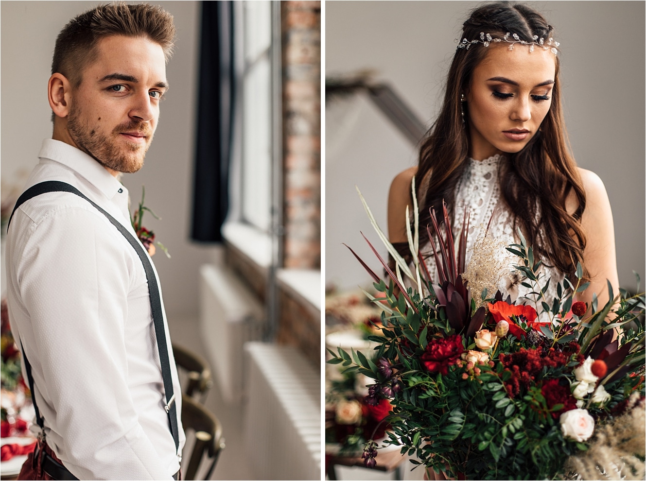 mleko studio poznan, z bliska fotografia,  fotograf poznan, sesja stylizowana, slub 2019, slub 2020